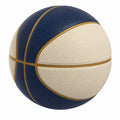 Ballon de basket bleu et crème avec excellente adhérence