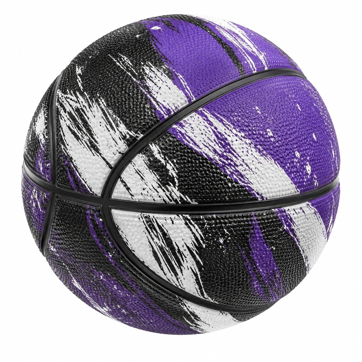 Ballon de basket extérieur multicolore taille 7
