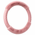 Couvre-Volant en Peluche Rose 37-38cm