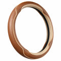 Housse de Volant Marron et Beige pour Véhicule