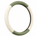 Housse de Volant Matelassée 37-38 cm Vert et Crème
