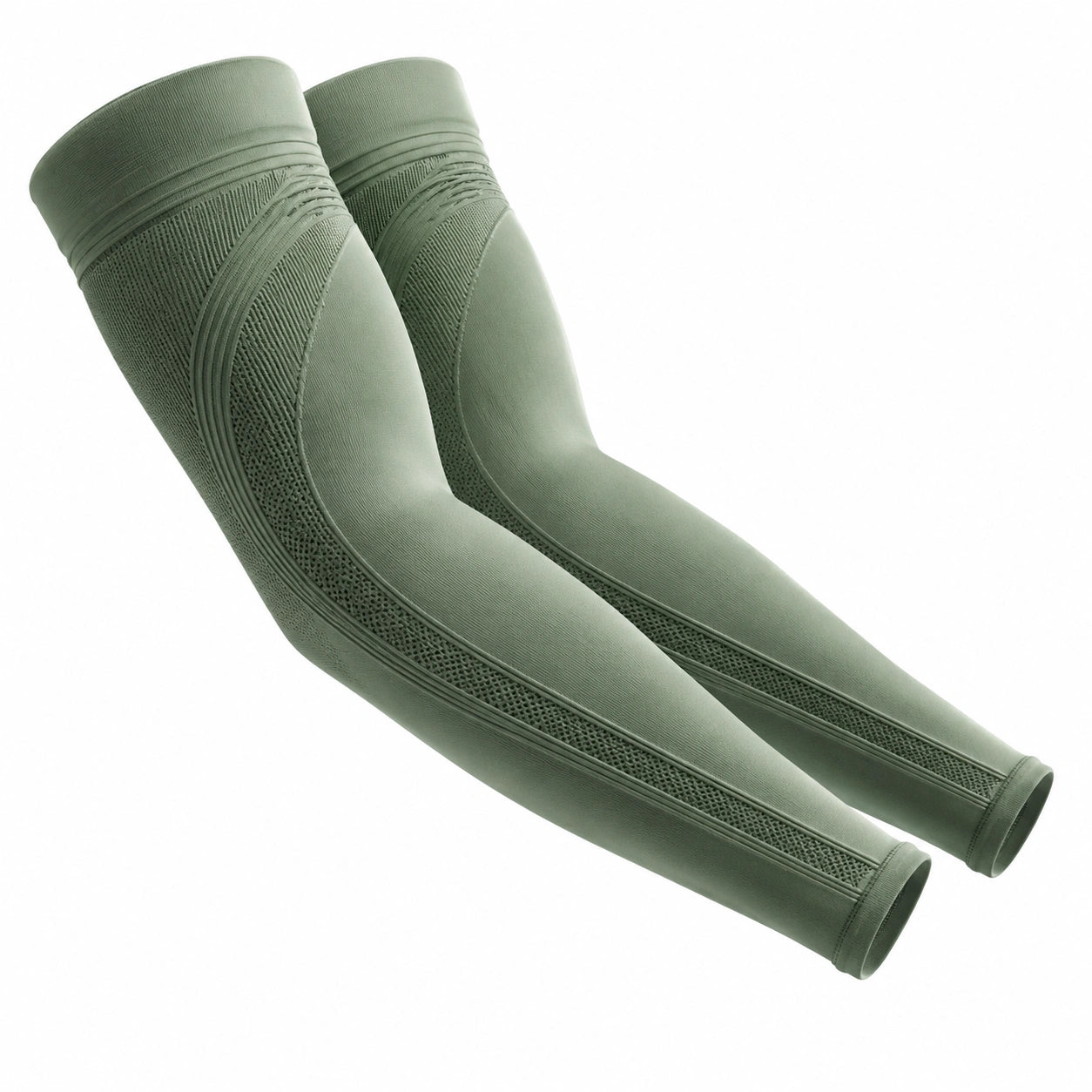 Manchettes de Compression Anti-UV Respirable Vert Olive