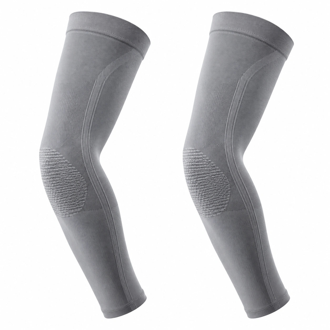 Manchettes de Compression Sport UV Protection Grises