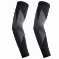 Manchettes de Compression Noires et Grises pour Sport