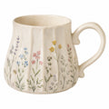 Tasse en céramique à motif floral 350ml