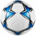 Ballon de football professionnel taille 5 blanc et bleu