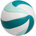 Ballon de volley extérieur blanc et turquoise