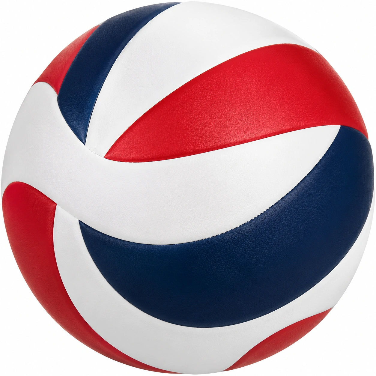 Ballon de Volley-Ball Extérieur Rouge Blanc Bleu