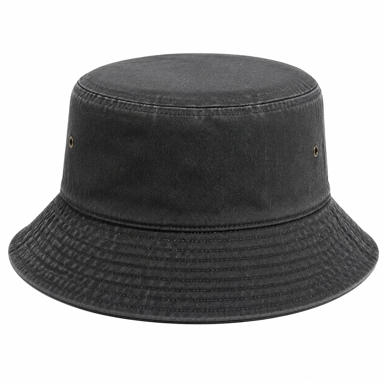 Chapeau Bob Noir Unisexe Respirant