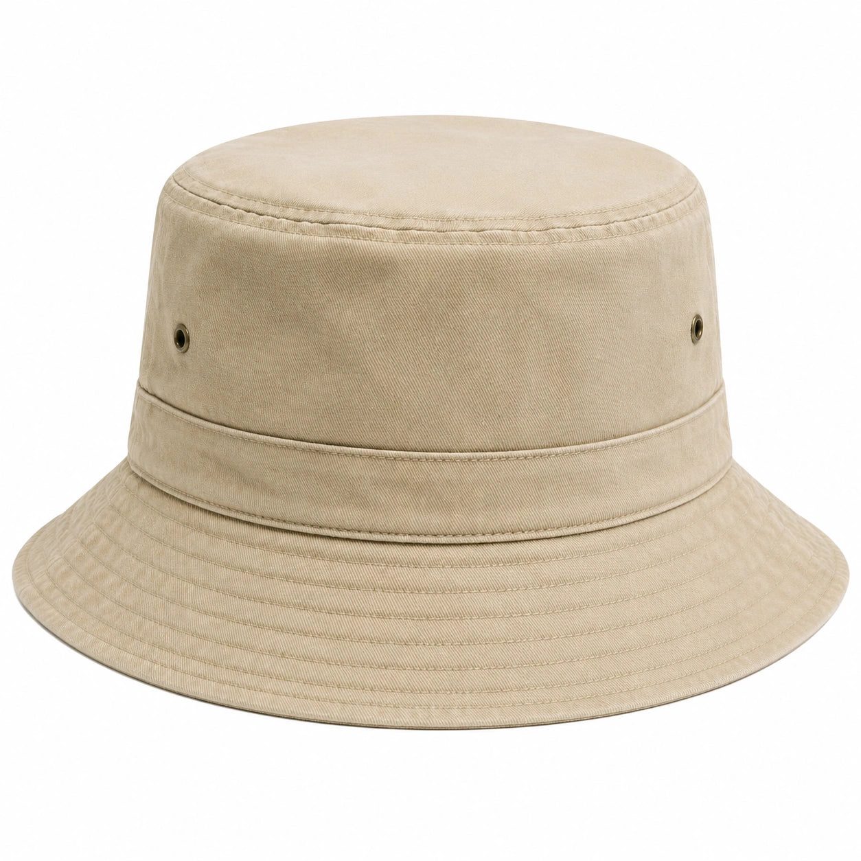 Chapeau Bob Beige Unisexe avec Protection Solaire