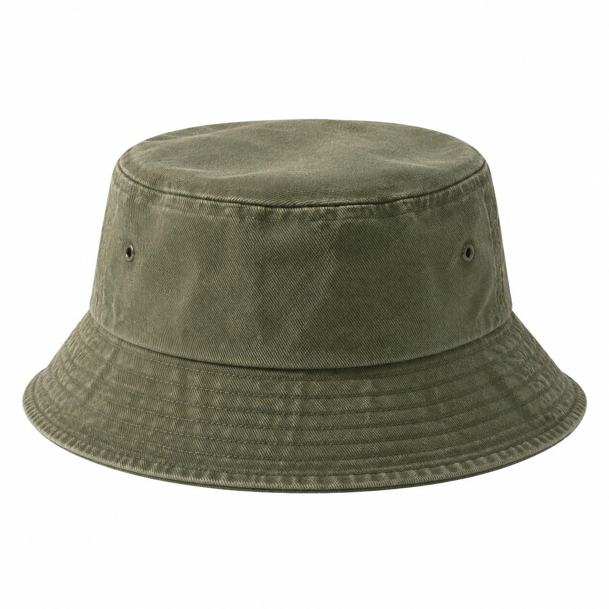 Chapeau Bob Unisexe Vert Kaki - Style Classique