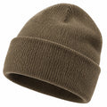 Bonnet tricoté marron pour adultes