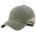 Casquette de baseball kaki ajustable pour adultes