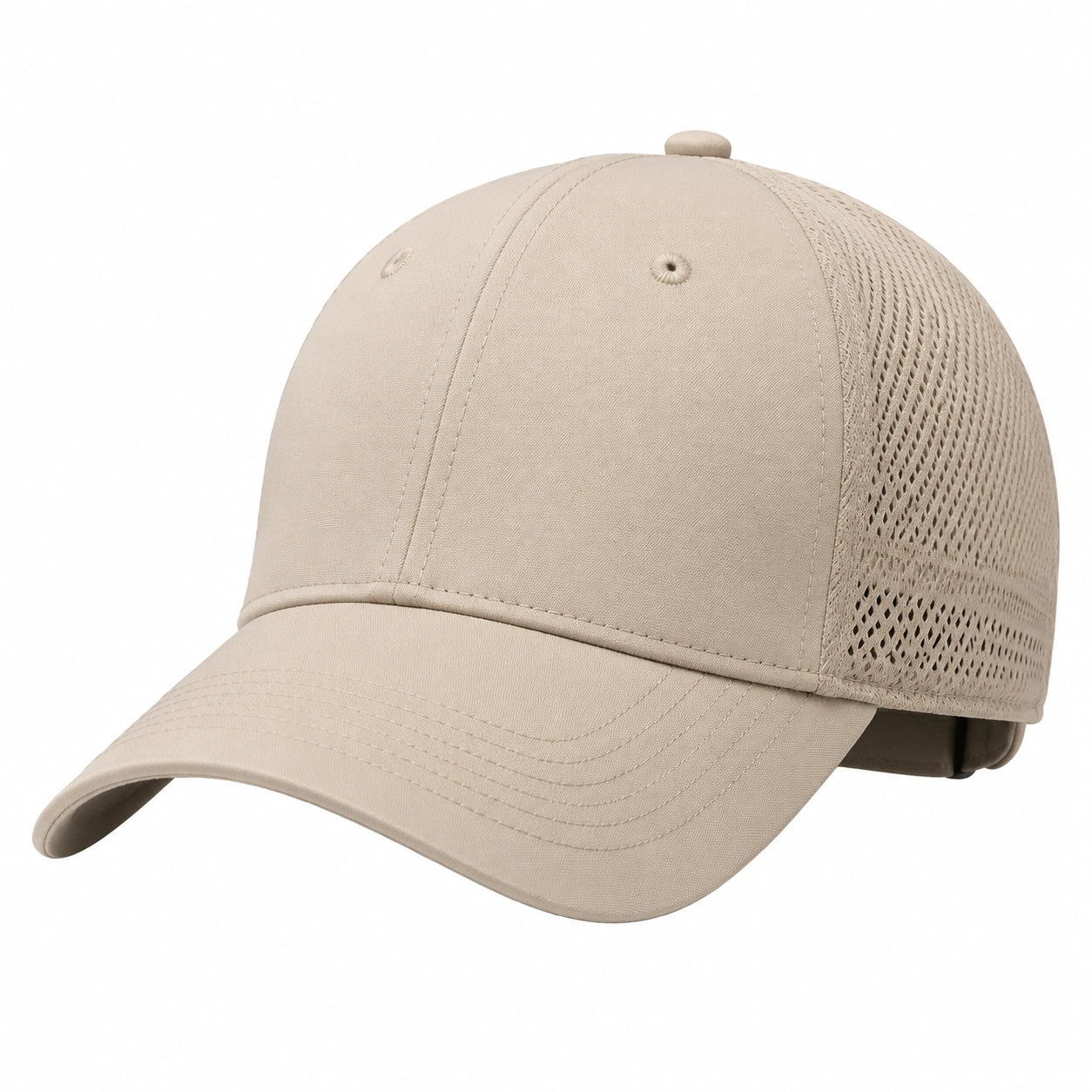 Casquette Beige Respirante Ajustable