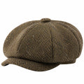 Casquette Gavroche Vintage Marron