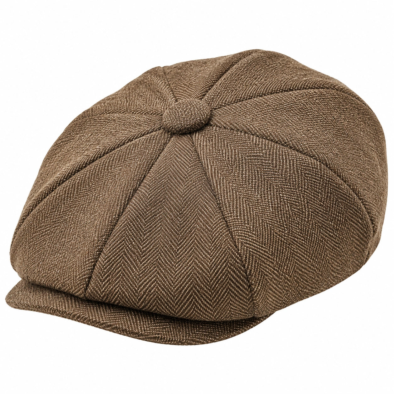 Casquette Gavroche Classique en Marron