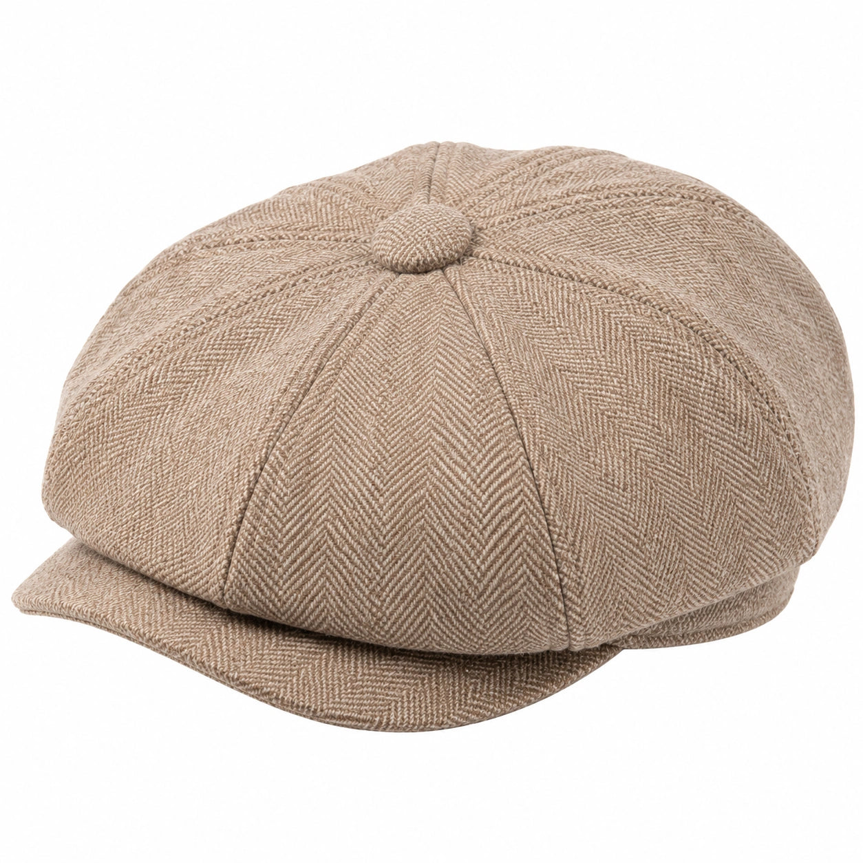 Casquette Gavroche Rétro Beige